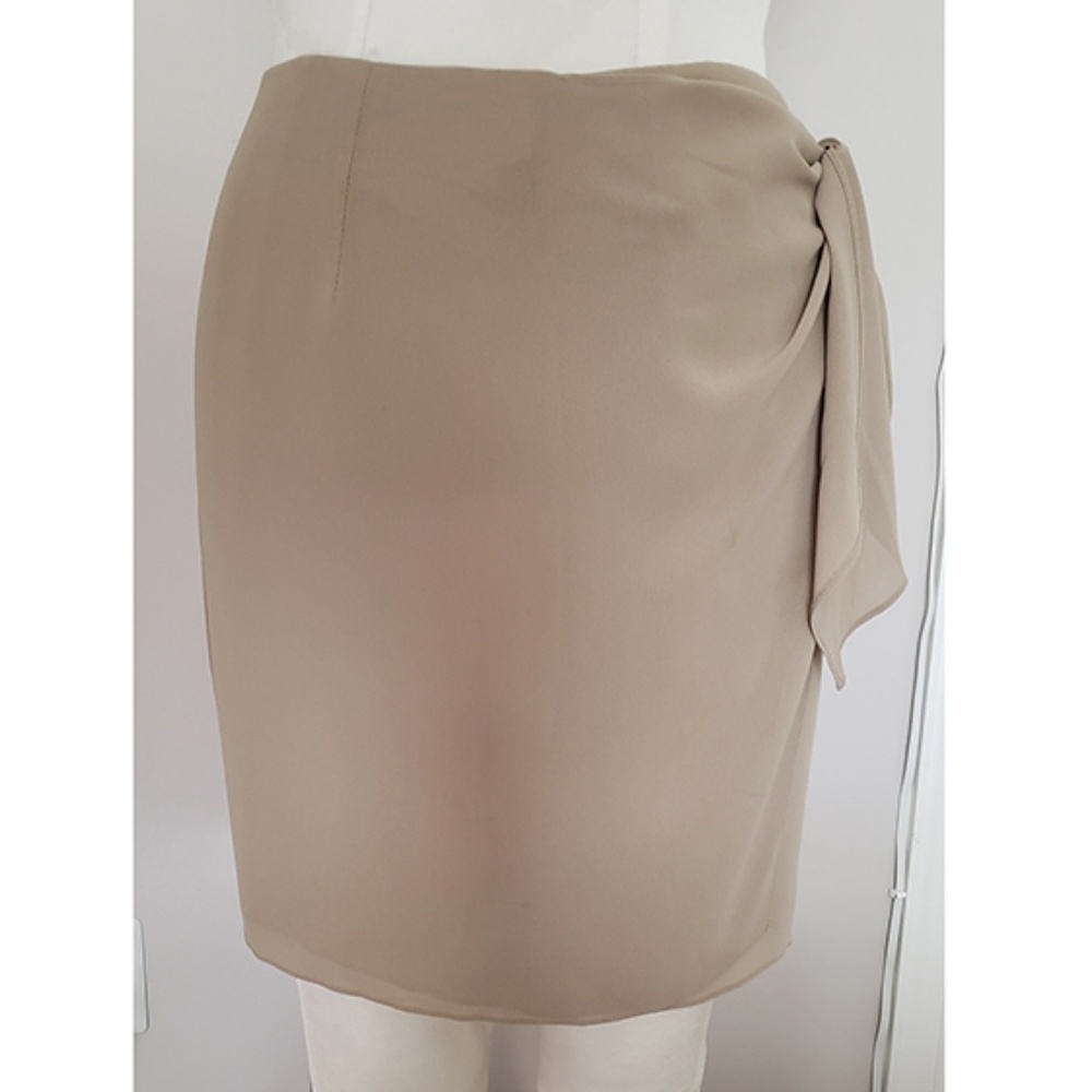 FRANCESS & RITA DRAPED WRAP SKIRT SZ 14
